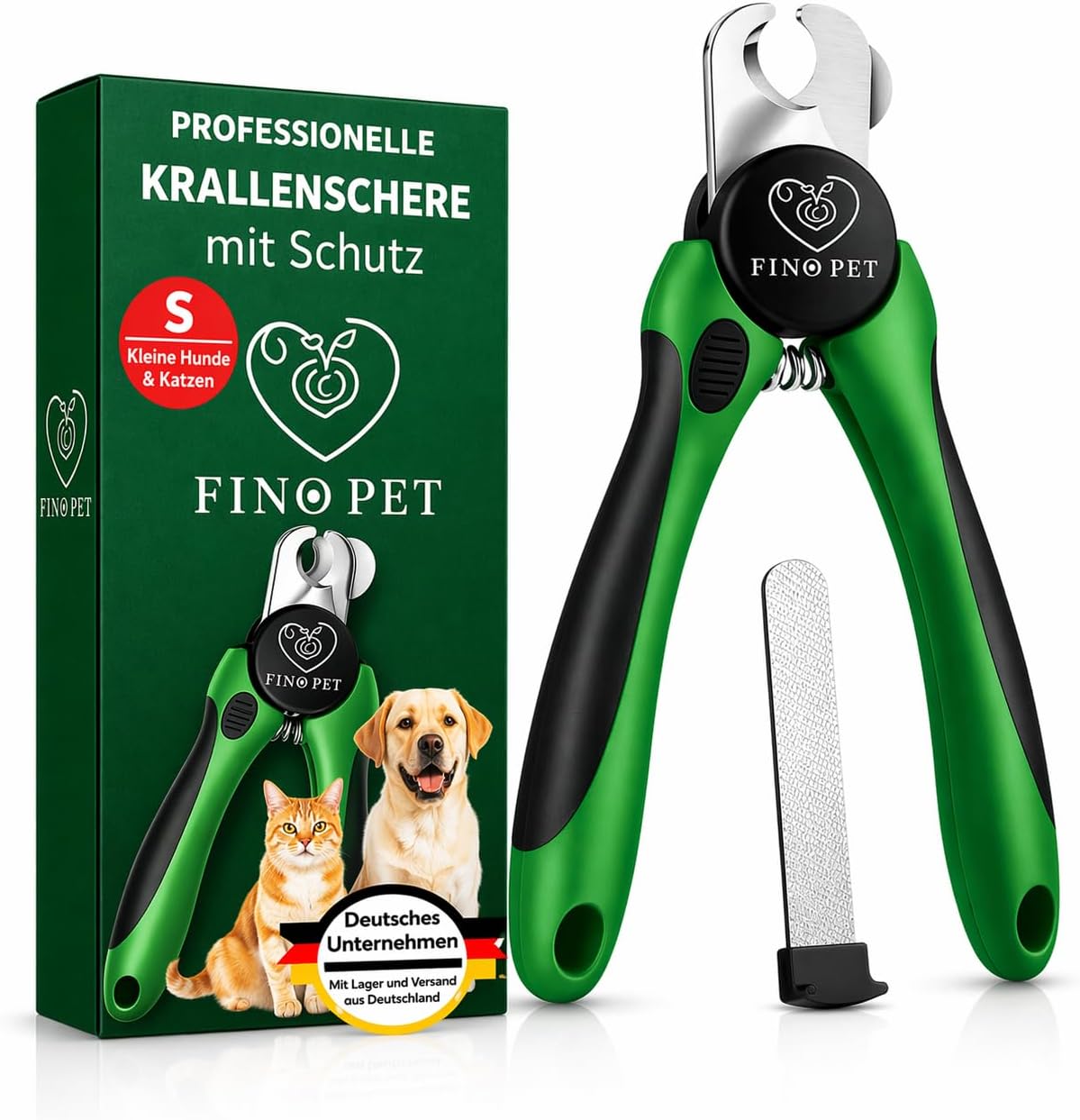 Krallenschere mit Feile